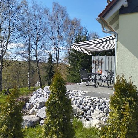 Behagliches Ferienhaus Zaunkoenig -Mit Kamin Und Sauna Tanne Bagian luar foto