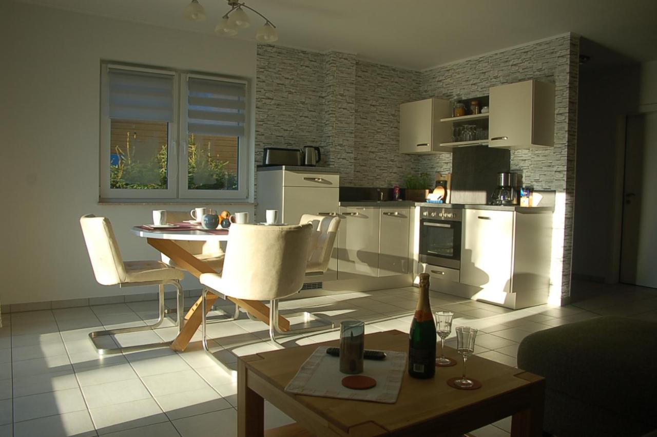 Behagliches Ferienhaus Zaunkoenig -Mit Kamin Und Sauna Tanne Bagian luar foto